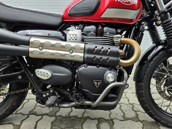 2018 Triumph Scrambler, красный, 920000 рублей - вид 21
