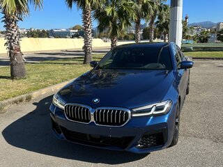 2020 BMW 5 серии 530i VII (G30/G31/G38) Рестайлинг, синий, 5700000 рублей, вид 5