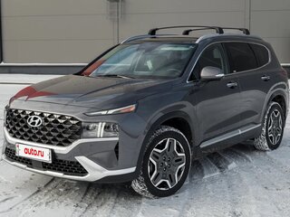 2021 Hyundai Santa Fe IV Рестайлинг, серый, 3890000 рублей, вид 1