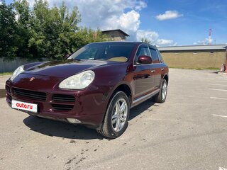 2004 Porsche Cayenne I (955), красный, 1100000 рублей, вид 2