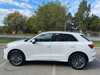 2021 Audi Q3 40 TFSI II (F3), белый, 3700000 рублей, вид 5