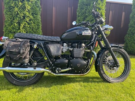 2014 Triumph Bonneville, чёрный, 547000 рублей, вид 4