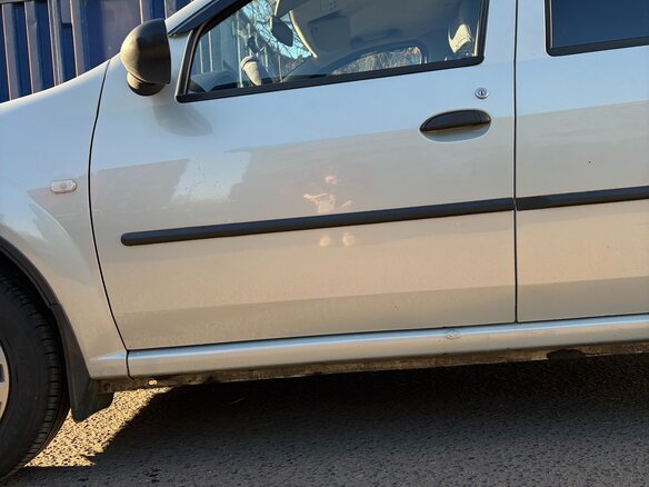 2008 Renault Logan I, серый, 300000 рублей - вид 17