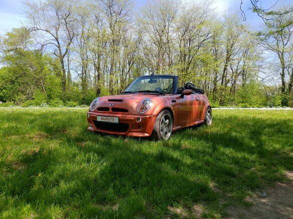 2004 Mini Cabrio Cooper I, оранжевый, 1600000 рублей