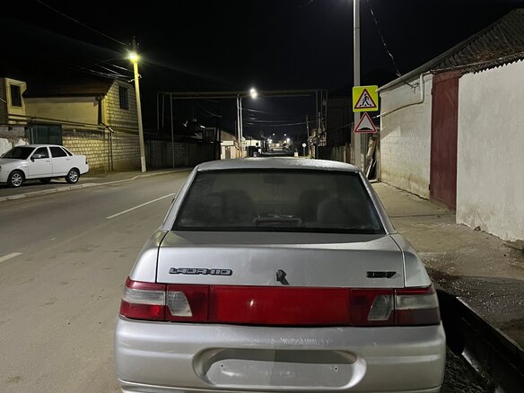 2003 Lada (ВАЗ) 2110, серебристый, 180000 рублей - вид 5