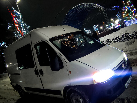 2009 Fiat Professional Ducato, белый, 1000000 рублей - вид 1