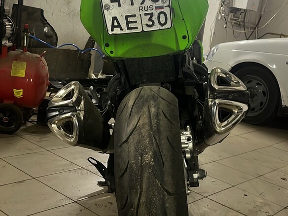 2008 Kawasaki Z 1000, зелёный, 620000 рублей - вид 3