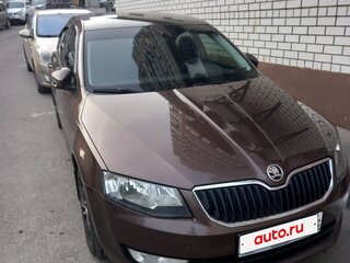 2014 Skoda Octavia III (A7), коричневый, 1200000 рублей, вид 1