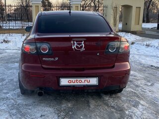 2008 Mazda 3 I (BK) Рестайлинг, красный, 718000 рублей, вид 4