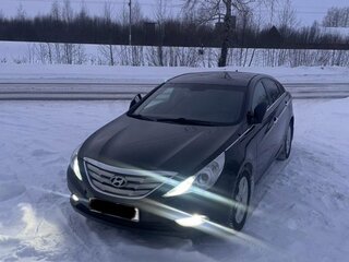 2012 Hyundai Sonata VI (YF), чёрный, 1100000 рублей, вид 1