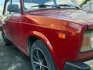 1997 Lada (ВАЗ) 2105, пурпурный, 120000 рублей, вид 2