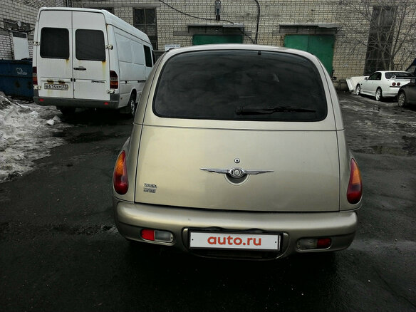 2002 Chrysler PT Cruiser, золотистый - вид 3