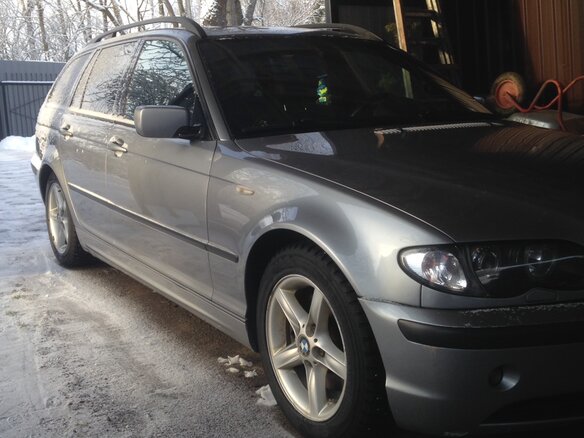 2004 BMW 3 серии 320d IV (E46) Рестайлинг, серый - вид 7