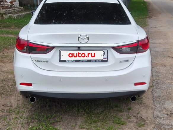 2012 Mazda 6 III (GJ), белый, 1400000 рублей - вид 4