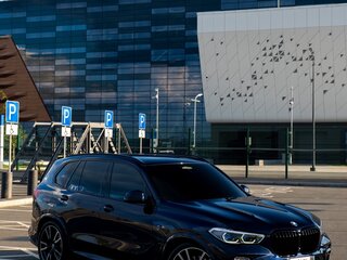 2019 BMW X5 M50d IV (G05/G18), синий, 7300000 рублей, вид 1