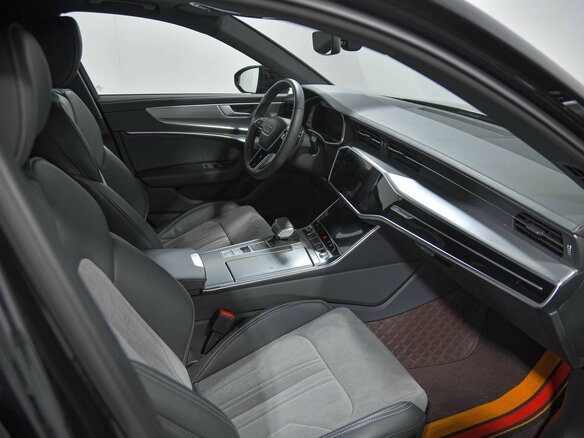 2024 Audi A6 45 TFSI Long V (C8) Рестайлинг, чёрный - вид 24