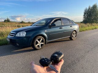 2009 Chevrolet Lacetti I, синий, 430000 рублей, вид 4