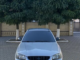 2006 Hyundai Accent ТагАЗ II, серебристый, 340000 рублей, вид 3