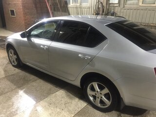 2015 Skoda Octavia III (A7), серебристый, 1200000 рублей, вид 5