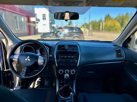 2012 Mitsubishi ASX I, синий, 610000 рублей - вид 17