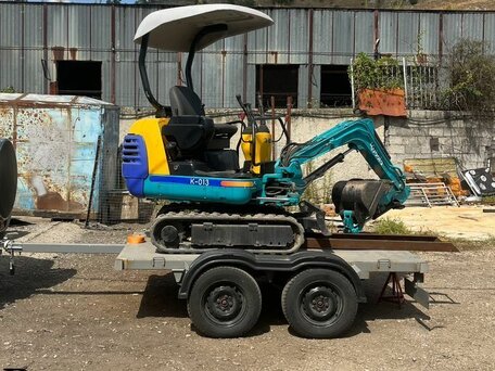 2016 Kubota Миниэкскаваторы, зелёный, 1600000 рублей, вид 1
