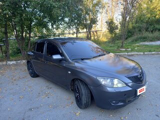 2006 Mazda 3 I (BK) Рестайлинг, серый, 299000 рублей, вид 3