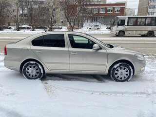 2013 Skoda Octavia II (A5) Рестайлинг, бежевый, 1100000 рублей, вид 4