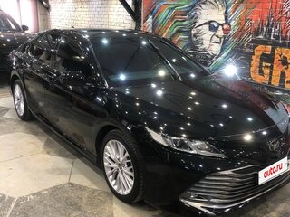 2018 Toyota Camry VIII (XV70), чёрный, 2975000 рублей, вид 1