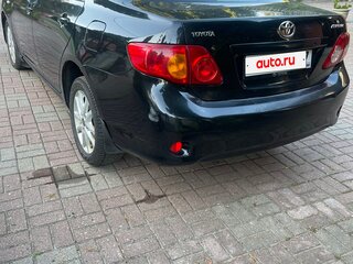 2008 Toyota Corolla X (E140, E150), чёрный, 595000 рублей, вид 3