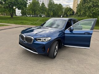 2022 BMW X3 30i xDrive III (G01) Рестайлинг, синий, 3800000 рублей, вид 3