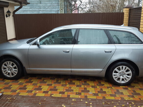 2009 Audi A6 III (C6) Рестайлинг, серый - вид 3