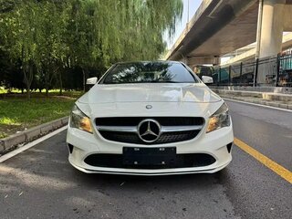 2017 Mercedes-Benz CLA 180 I (C117, X117) Рестайлинг, белый, 1275000 рублей, вид 2