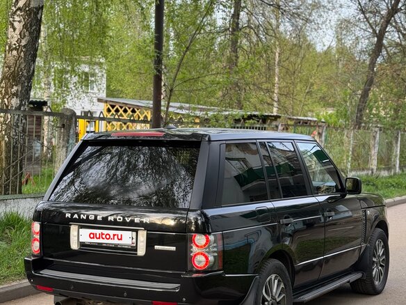 2010 Land Rover Range Rover Supercharged III Рестайлинг 2, чёрный - вид 4