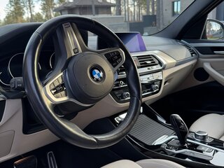 2021 BMW X3 20d xDrive III (G01), синий, 4700000 рублей, вид 5