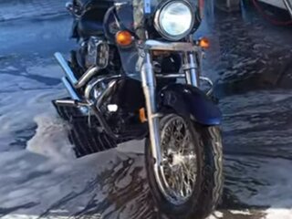 2004 Kawasaki VN800 Vulcan, синий, 350000 рублей, вид 1