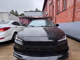 2008 Mitsubishi Lancer X, чёрный, 620000 рублей, вид 1