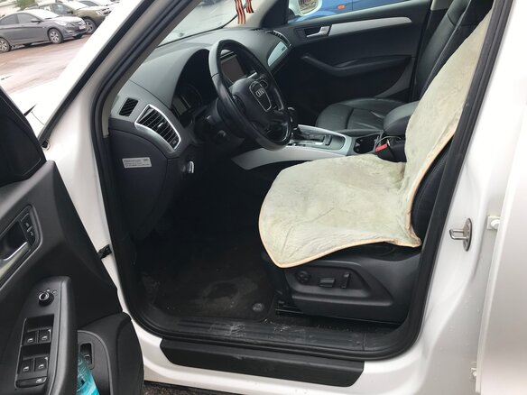 2011 Audi Q5 8tiptronic I (8R), белый, 2000000 рублей - вид 9