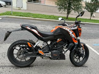 2013 KTM 200 Duke, оранжевый, 200000 рублей, вид 3