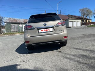 2013 Lexus RX 450h III Рестайлинг, золотистый, 2550000 рублей, вид 3