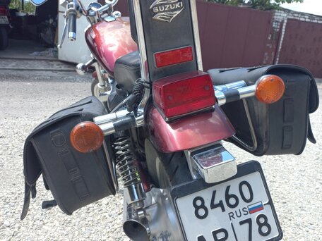 1995 Suzuki Intruder VS 400, красный, 250000 рублей, вид 5