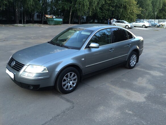 2003 Volkswagen Passat B5 Рестайлинг, серый