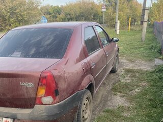 2008 Renault Logan I, красный, 255000 рублей, вид 3
