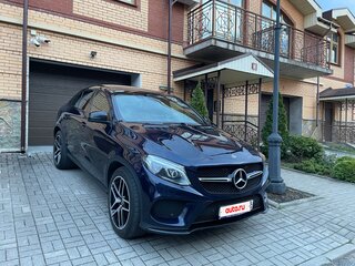 2017 Mercedes-Benz GLE Coupe 350 d I (C292), синий, 5000000 рублей, вид 3