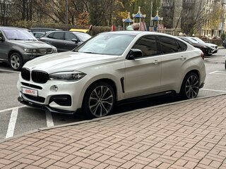 2016 BMW X6 M50d II (F16), белый, 4500000 рублей, вид 1