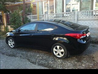 2011 Hyundai Elantra V (MD), чёрный, 710000 рублей, вид 1
