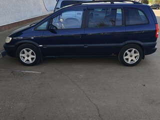 1999 Opel Zafira A, синий, 350000 рублей, вид 1