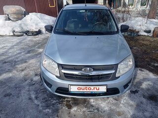 2016 Lada (ВАЗ) Granta I, белый, 499000 рублей, вид 1