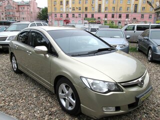 2007 Honda Civic VIII, золотистый, 750000 рублей, вид 2