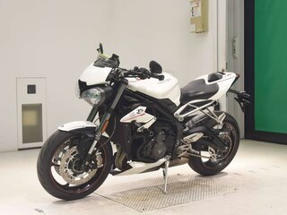 2019 Triumph Street Triple, белый, 675000 рублей, вид 4