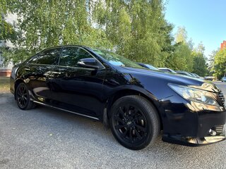 2013 Toyota Camry VII (XV50), чёрный, 1550000 рублей, вид 5